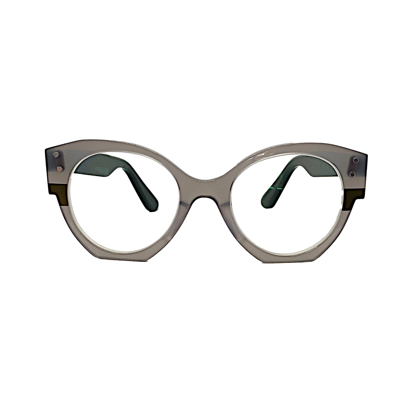 Frank Seed Erica Grey/ Green Custom made Frame