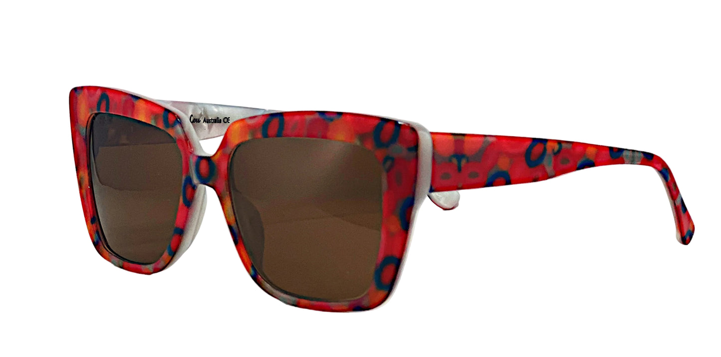The Elusive Miss Lou Sunglasses The Runway Desert Opal