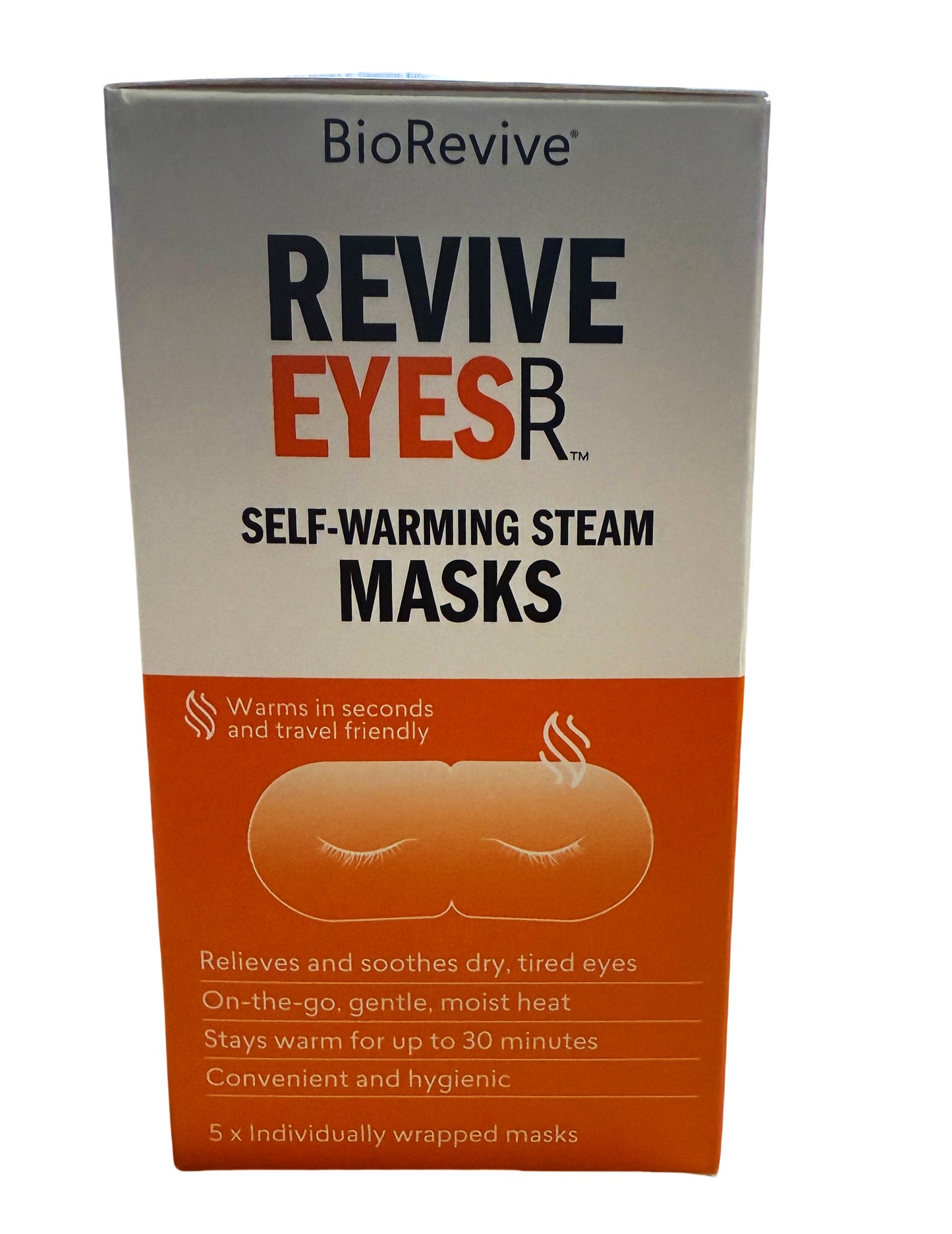 EYE REVIVE SELF-HEATING STEAM EYE MASK PACK