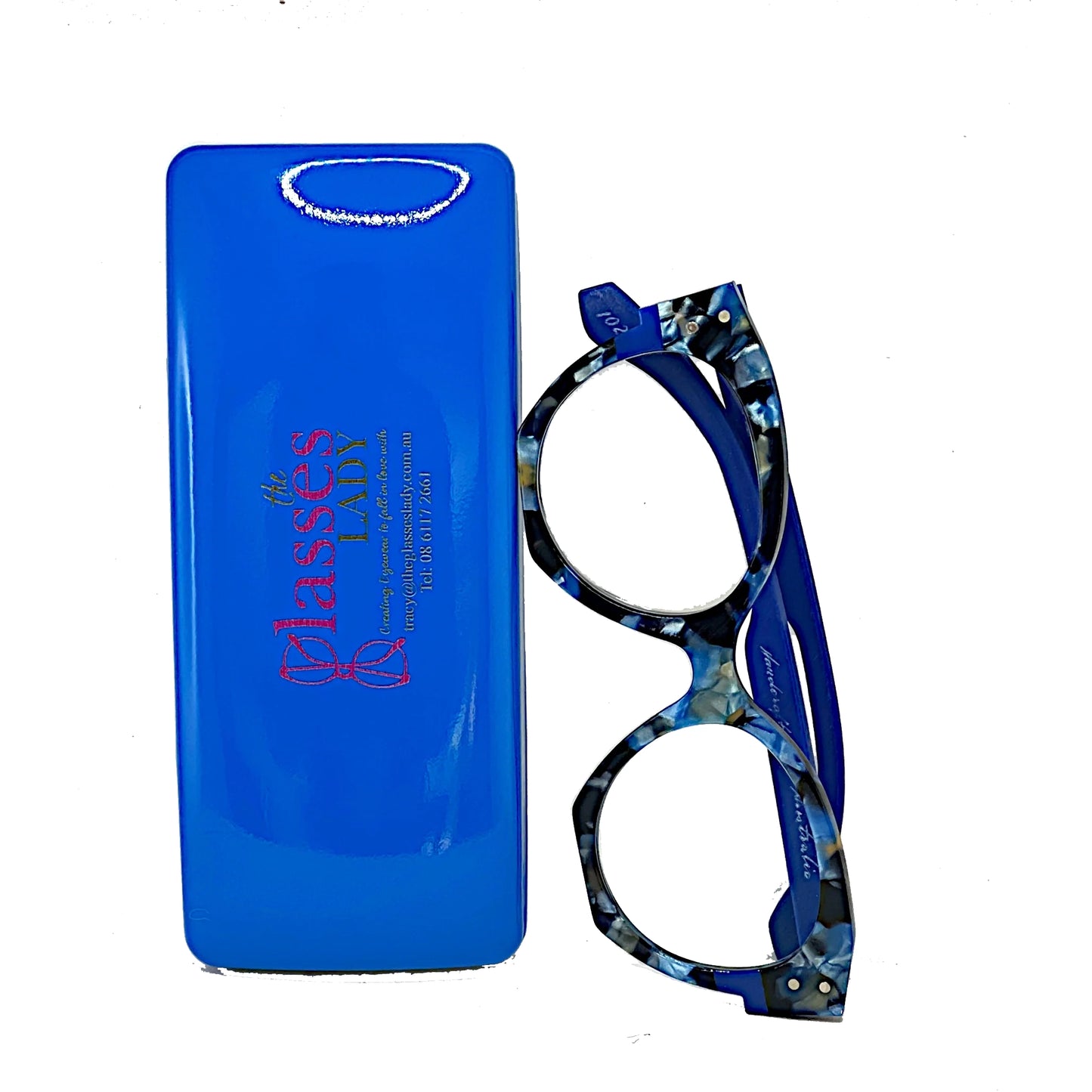 Frank Seed Erica Blue Custom made Frame