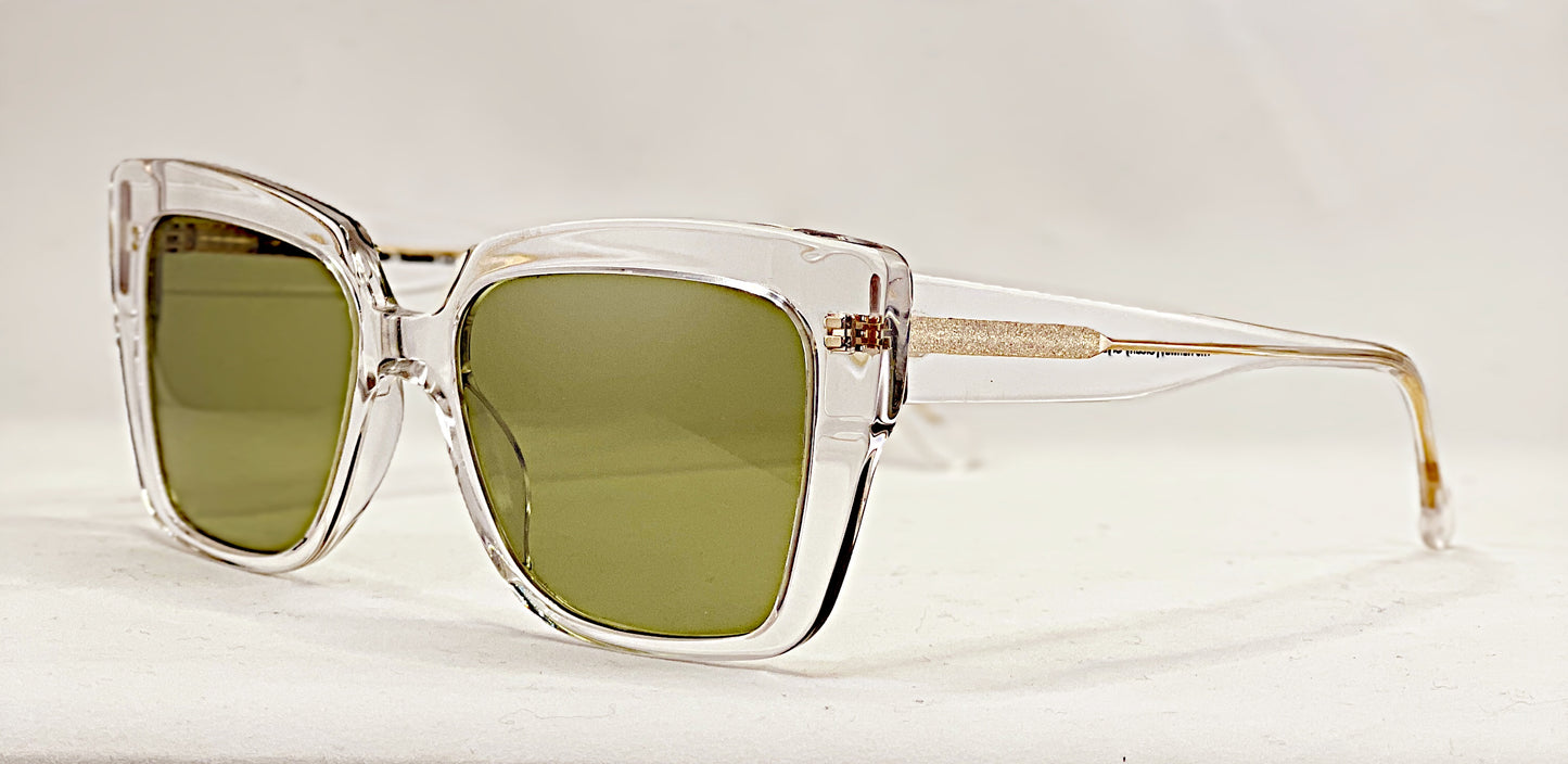 The Elusive Miss Lou Sunglasses The Runway Crystal Clear