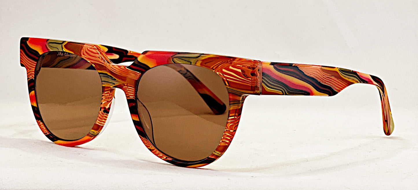 The Elusive Miss Lou Sunglasses The Sharp Fire Opal