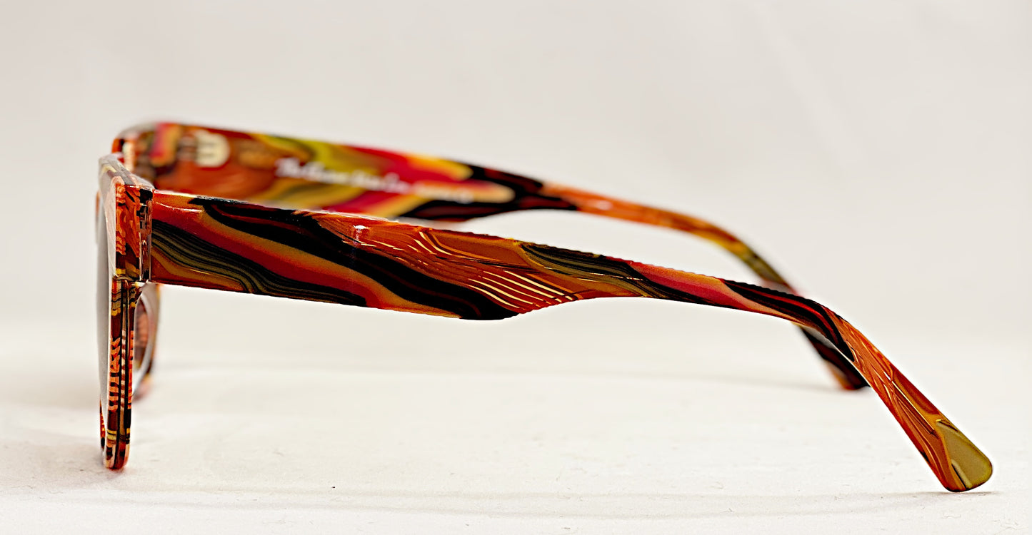 The Elusive Miss Lou Sunglasses The Sharp Fire Opal