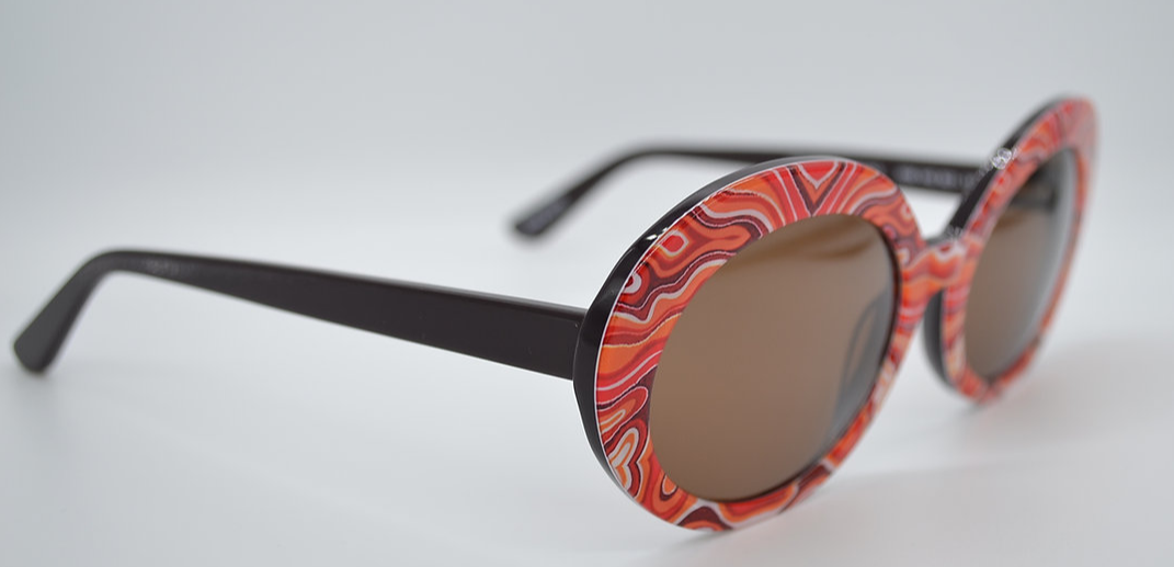 Jukurrpa Design Buffie Corunna - Meraki Sunglasses