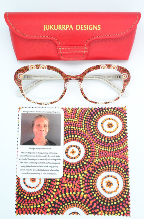 Jukurrpa Design Mathessa Nampijinpa Hargraves