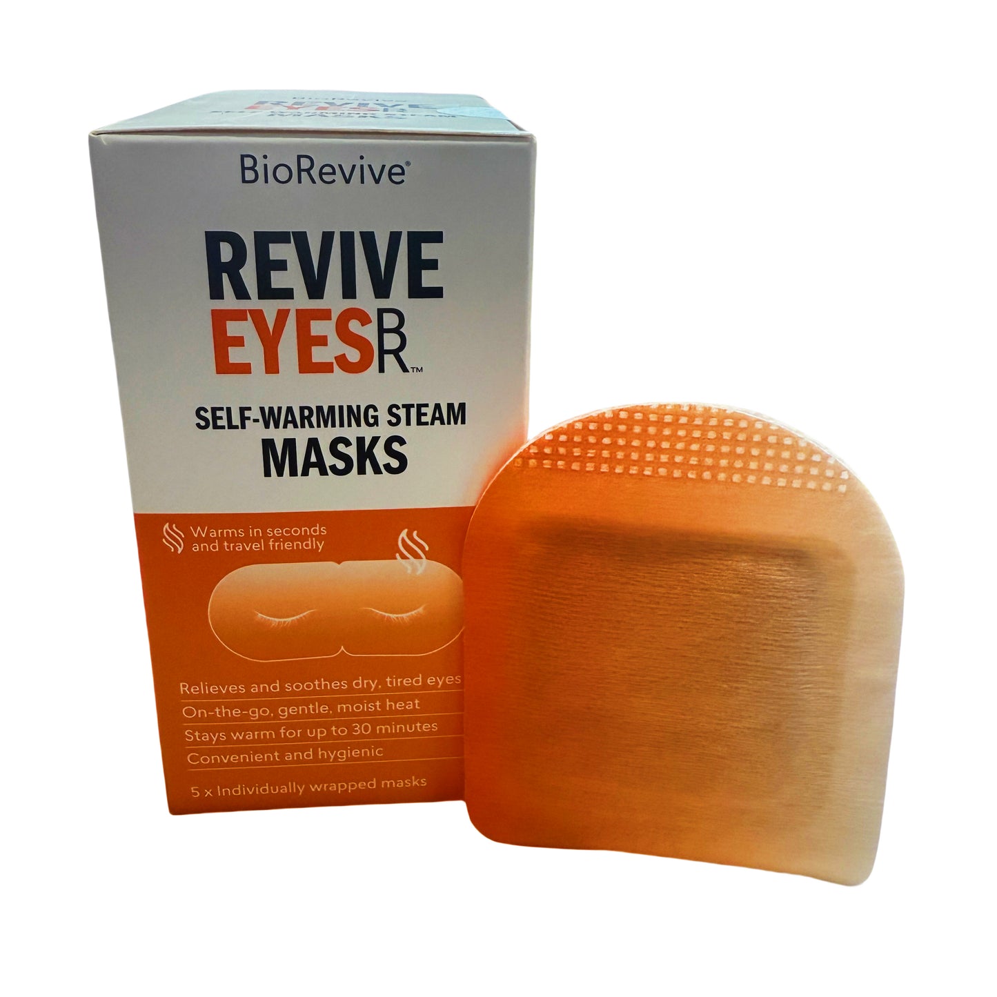 EYE REVIVE SELF-HEATING STEAM EYE MASK PACK