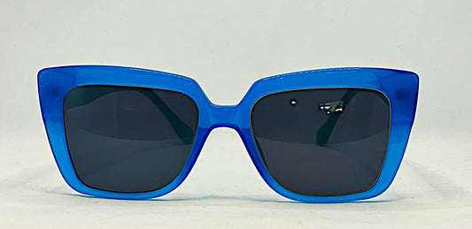 The Elusive Miss Lou Sunglasses The Runway Aqua + Mint