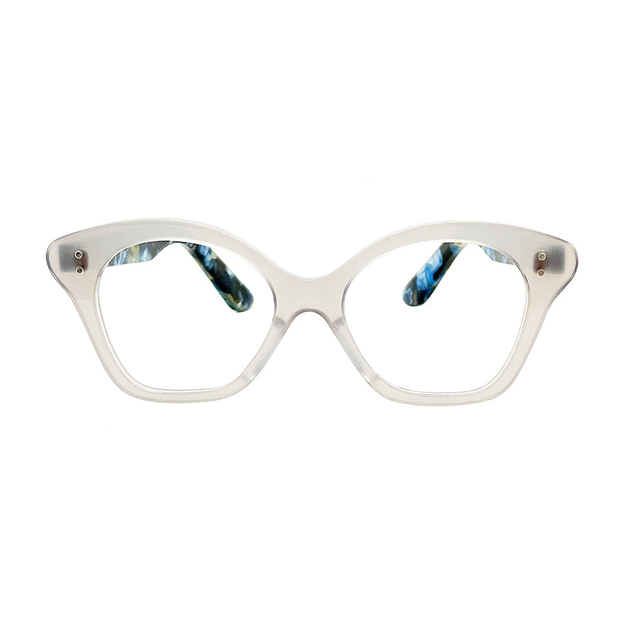 Frank Seed Gie Custom Made  Frame Milky Grey/ Blue pat