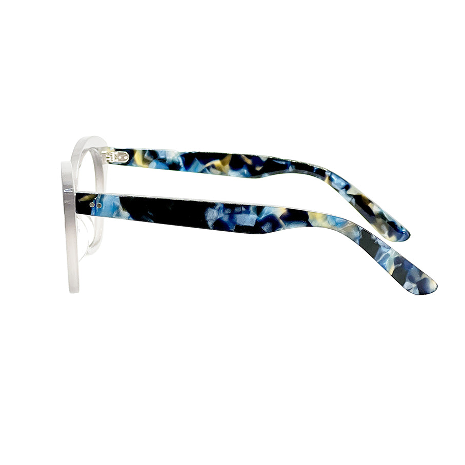 Frank Seed Gie Custom Made  Frame Milky Grey/ Blue pat