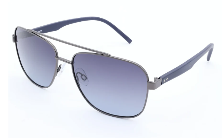 Men’s Metal Double Bridge Polarised Sunglasses KM2213