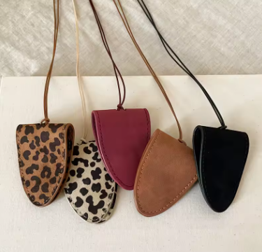 Hands-Free Magnetic Glasses Case with Neck Strap