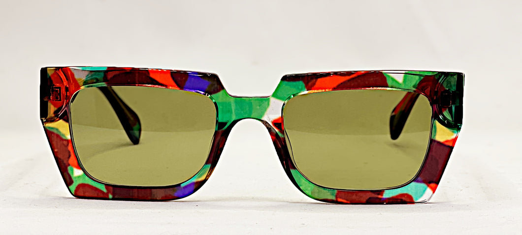 The Elusive Miss Lou Sunglasses The Gosh Jelly Crystal