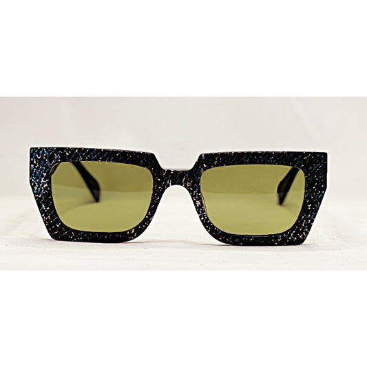 The Elusive Miss Lou Sunglasses The Gosh Black Glitter