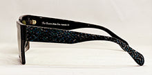 Load image into Gallery viewer, The Elusive Miss Lou Sunglasses The Gosh Black Glitter
