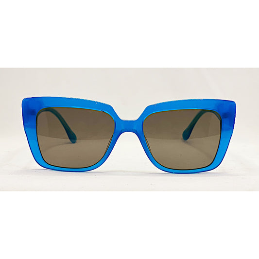 The Elusive Miss Lou Sunglasses The Runway Ocean Blue