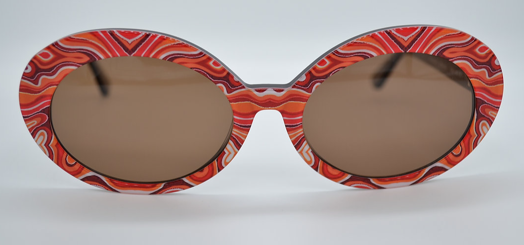 Jukurrpa Design Buffie Corunna - Meraki Sunglasses