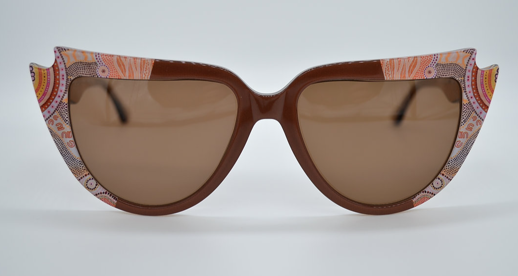 Jukurrpa Design By Meeka - Passing Through Sunglasses