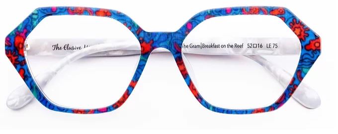 The Elusive Miss Lou, Creative Colourful Eyewear